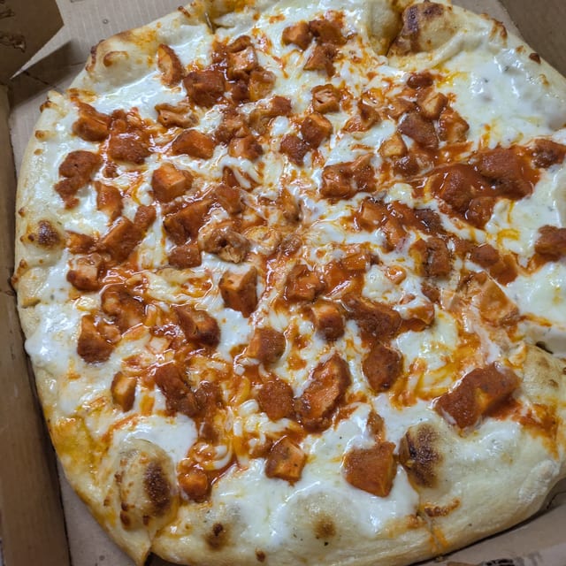 Buffalo Ranch Pizza.