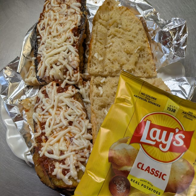 Eggplant Parmesan Sub.