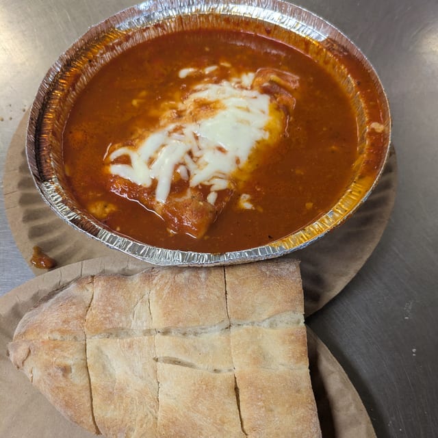 Manicotti.