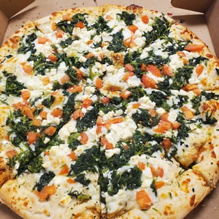 Spinach Pizza